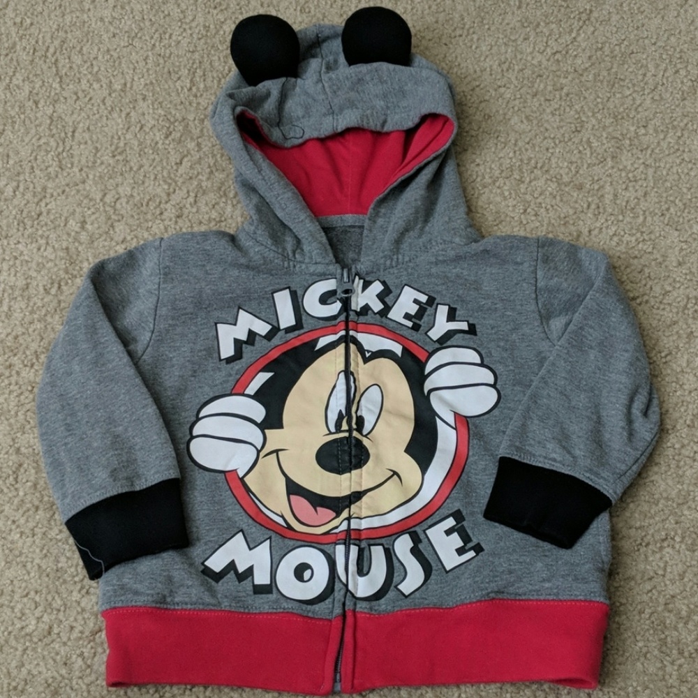 Mickey Mouse Hoodie with Ears